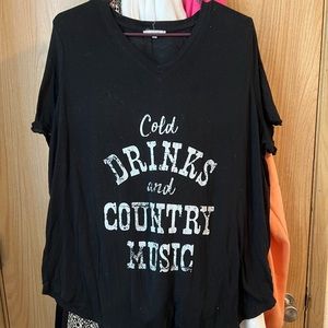 Plus size Maurice’s graphic t shirt